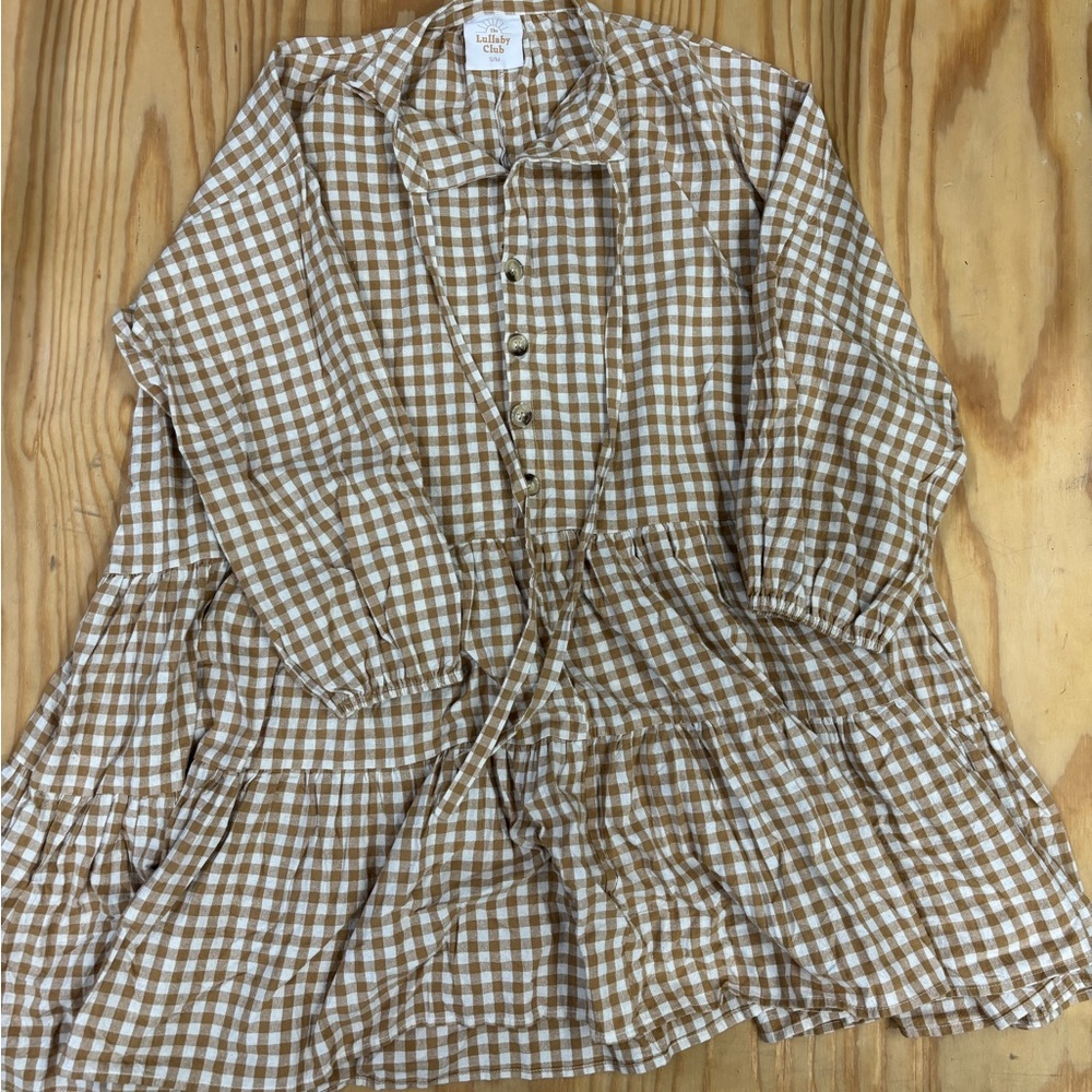 The Lullaby Club Avalon Smock Dress S/M